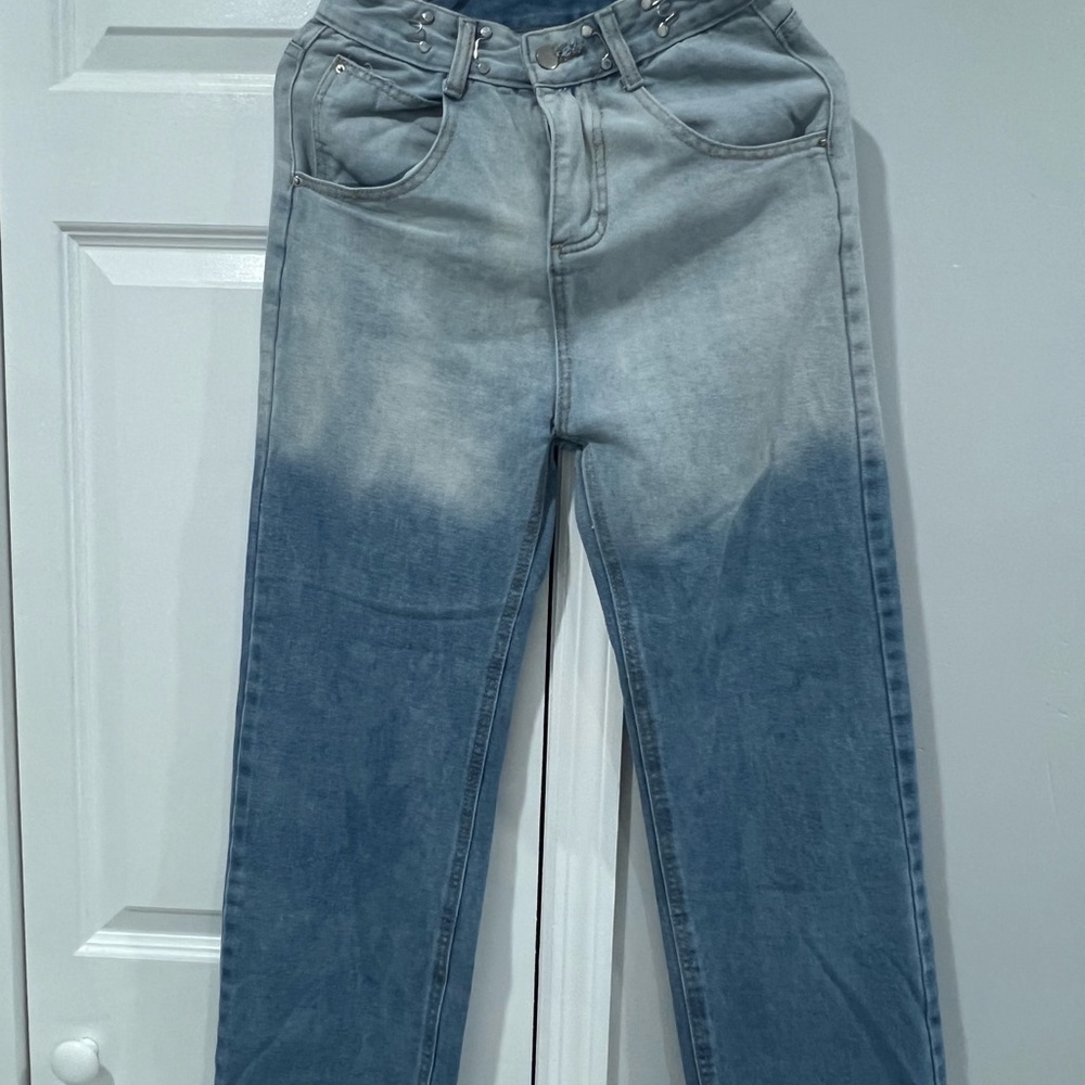 Women’s Y2K Two-Tone Blue Jeans